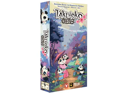 Настільна гра White Games&Geekach Games Такеноко: Чібіс (доповнення) (Takenoko: Chibis) (укр.) (GKCH015TKC)