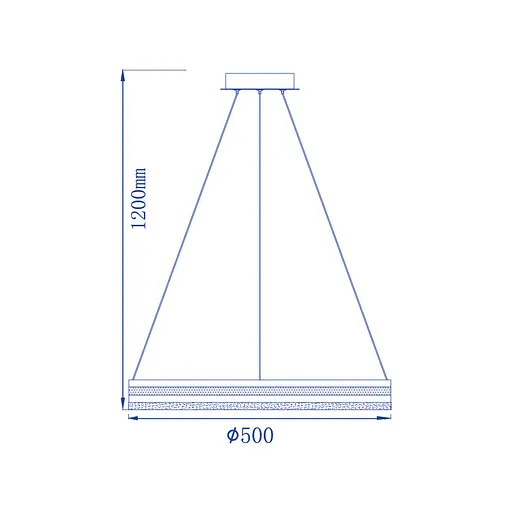 Світлодіодна люстра Feron AL6610 SHINE LEVITATION 50 Вт 4000K срібло - фото 2