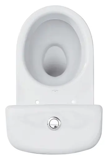 Унітаз-компакт Cersanit Merida 772 011 3/6 л поліпропіленове сидіння з металевим кріпленням 30412 - фото 2