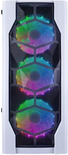 Корпус 1stPlayer D4 RGB White (D4-WH-4F1-W) - фото 2