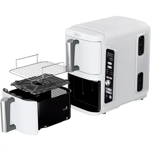 Мультипечь Ninja Double Stack XL 2-Level Air Fryer SL400EUWH [126262] - фото 9