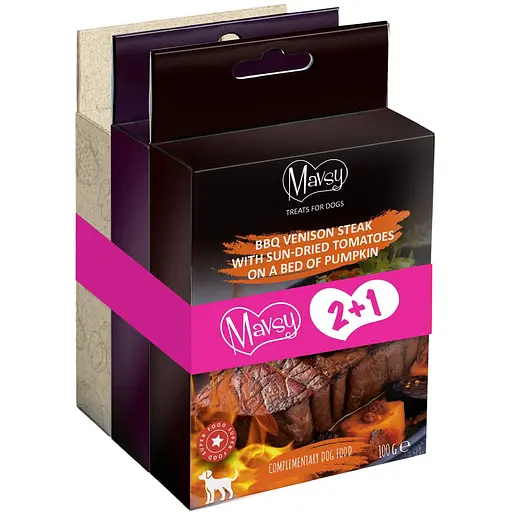 Лакомство для собак Mavsy Сет №12 Refined jerky 2+1 (MRJS007)