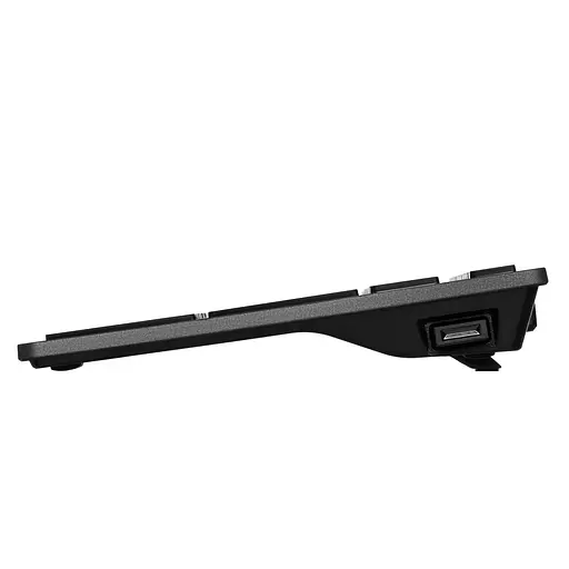 HP Клавиатура мембранная 720 Multi-Device Rechargeable, 109key, WL/BT, EN/UK, черный - фото 3