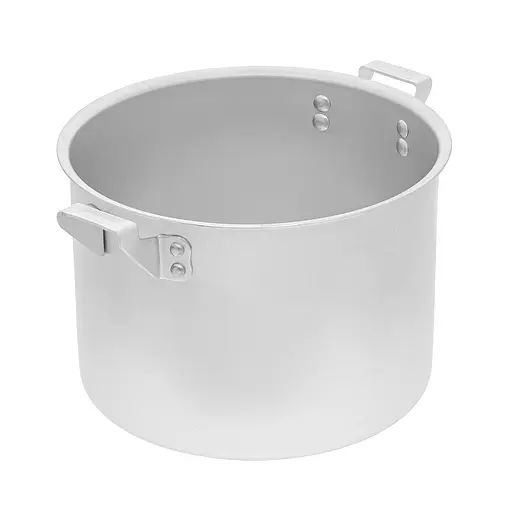 Кастрюля матовая алюминиевая с крышкой 3.5 л, Interos Серый 85664 - фото 9