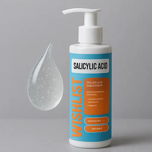 Гель для душу з саліциловою кислотою Wishlist Shower Gel Salicylic Acid 200 мл - фото 2