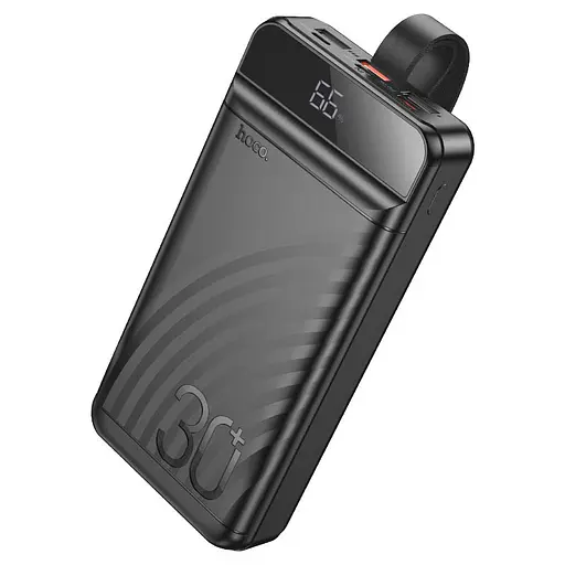 Портативний ЗП Power Bank Hoco J123B Element 22.5W+PD20W 30000 mAh Black