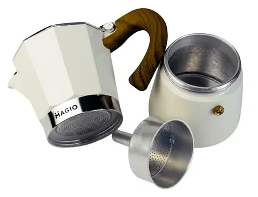 Гейзерна кофеварка MAGIO MG-1007 гейзерного типа на 3 порции еспресо 150 мл - фото 2