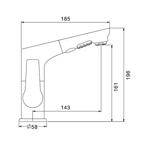 Змішувач для кухні Gappo Aventador G4150 - фото 3