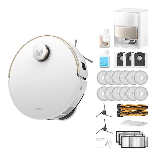 Робот-пылесос Mova V50 Ultra Complete White (RLV72LE-1) - фото 9