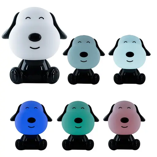 Світильник-нічник Kite LED з акумулятором Doggy чорно-білий (K24-491-3-4) - фото 3