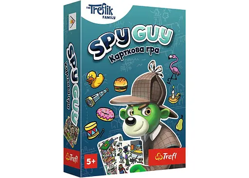 Настільна гра Trefl Шпигун: Карткова гра (Spy Guy Card Game) (укр.) (03045)