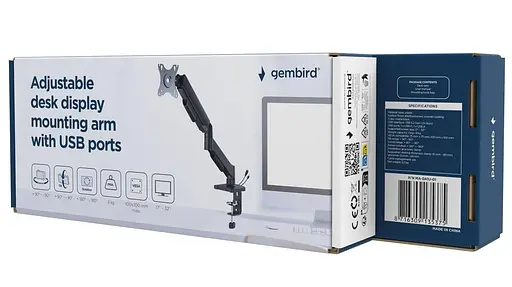 Кронштейн Gembird MA-DA1U-01 MA-DA1U-01 - фото 5