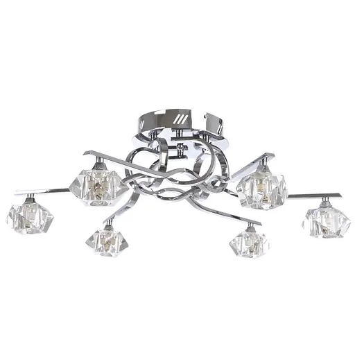 Люстра потолочная Brille галогенная G9 40W CH (BR-372C/6)