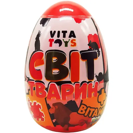 Конструктор у яйці Світ Тварин Vita Toys VTK 0069 100 деталей - фото 1