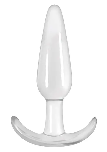 Анальна пробка Jelly Rancher T-Plug Smooth 10.9 см (прозорий)