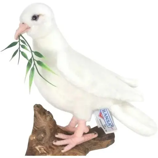 М'яка іграшка Hansa Білий голуб 20 см (5434)