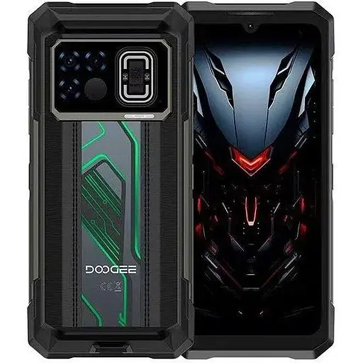 Смартфон Doogee Fire 6 Max 8/256 Gb с аккумулятором 20800 мАч зеленый - фото 1