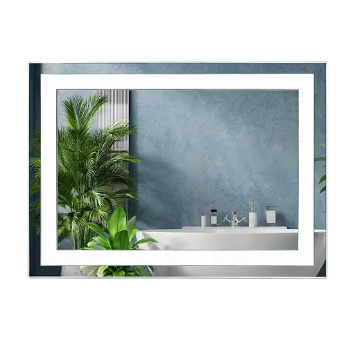 Дзеркало Unio MRR-05 SQR-AA 1000 x 800 mm LED FL 000026930 - фото 1