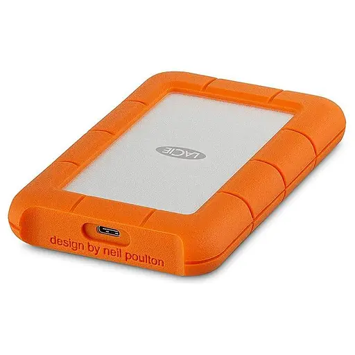 Зовнішній жорсткий диск LACIE HDD 2.5" USB Type-C 1TB Rugged (STFR1000800) - фото 2