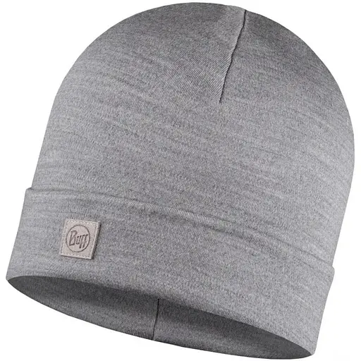Шапка Buff Merino Heavyweight Beaney Solid Light Grey (1033-BU 111170.933.10.00)