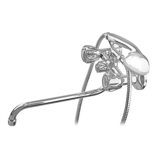 Змішувач для ванни G-Ferro 140 FE0021 Хром - фото 3