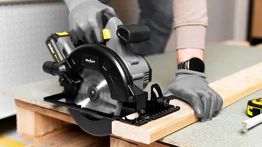 Аккумуляторная циркулярная пила Rebel RB-1032 - фото 7