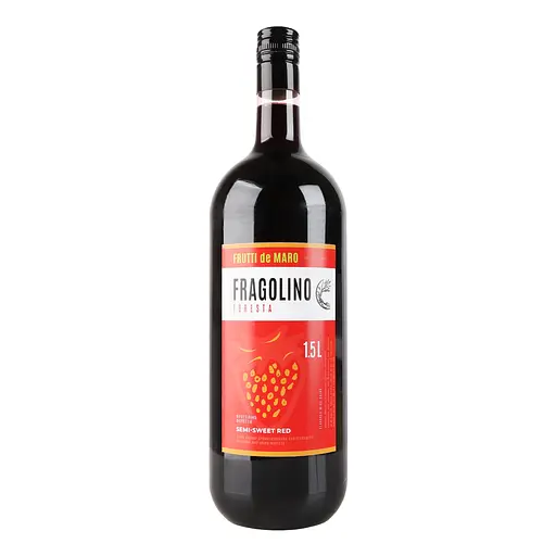 Напій винний Frutti de Maro Fragolino Foresta червоний напівсолодкий 1.5 л - фото 1