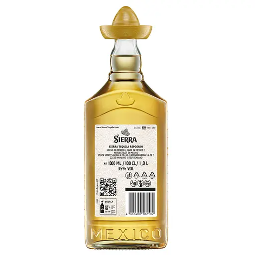 Текіла Sierra Reposado, 35%, 1 л - фото 2