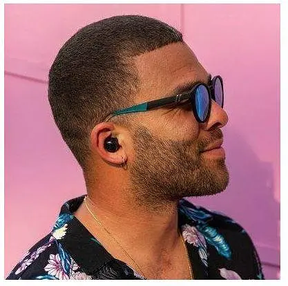 Навушники бездротові JLab Go Air Pop TWS (IEUEBGAIRPOPRBLK124) чорні - фото 7