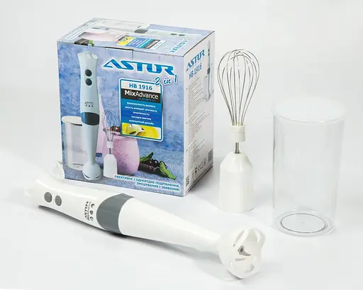 Блендер ASTOR HB-1916 (погружной, миксер) - фото 7