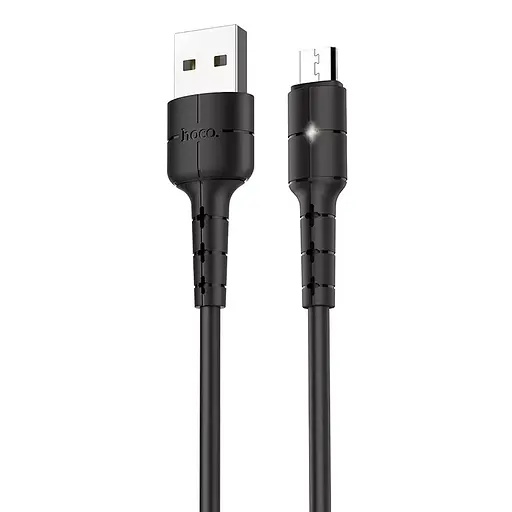 Кабель Micro USB Hoco Star X30 чорний