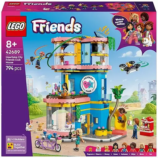 Конструктор LEGO Friends Клубний будинок друзів HLC 794 деталі (42689)