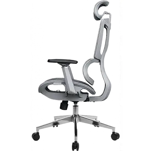 Офисное кресло GT Racer B-123A-S Gray(B-123A-S Gray) - фото 5