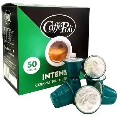 Кофе в капсулах Nespresso Caffe Poli Intenso 50 шт - фото 1