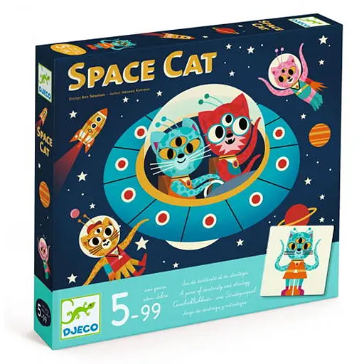 Настольная игра Djeco Космический кот (Space Cat) (DJ08597) - фото 1