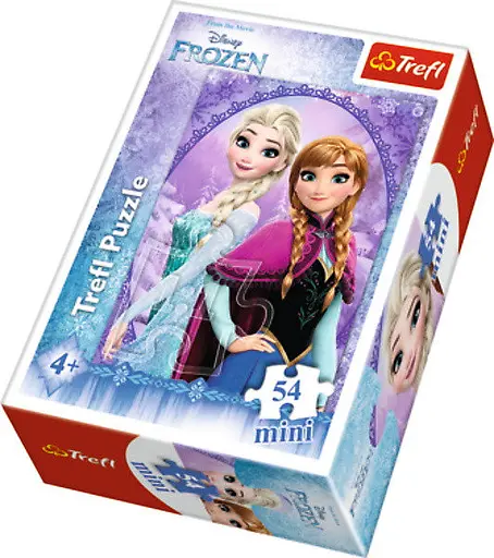 Набір Пазли - (54 елм. Міні) - "Анна і Ельза" / Дісней Крижане серце - фото 1