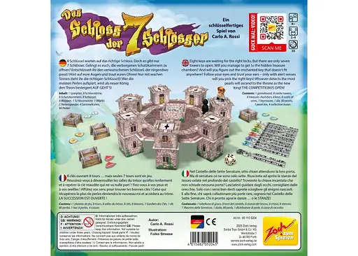 Настольная игра Zoch Крепость семи замков (Das Schloss der 7 Schlosser) (англ.) (601105204) - фото 2