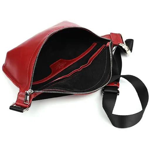 Шкіряна сумка Grande Pelle 20х15х7 см sum0028562 - фото 2