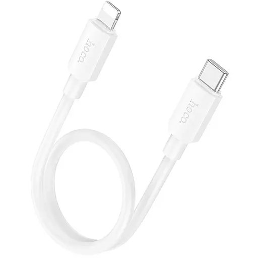 Дата кабель Hoco X96 Hyper Type-C to Lightning 20W (0.25m) White - фото 2