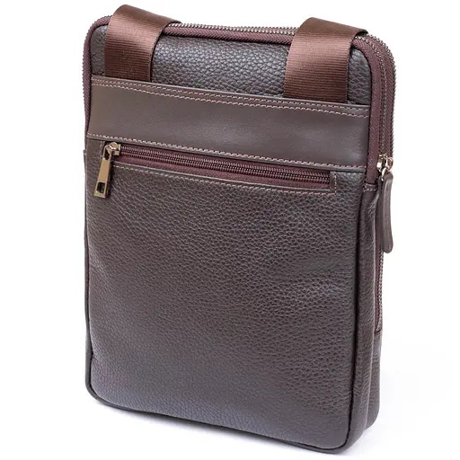 Сумка кожаная мужская SHVIGEL 20х26,5х4,5 см sum0012314 - фото 2