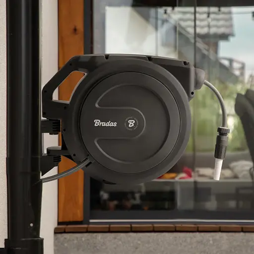 Катушка автоматическая Bradas WHITE LINE со шлангом 1/2" 20 м и аксессуарами (WL-W7B20) - фото 2