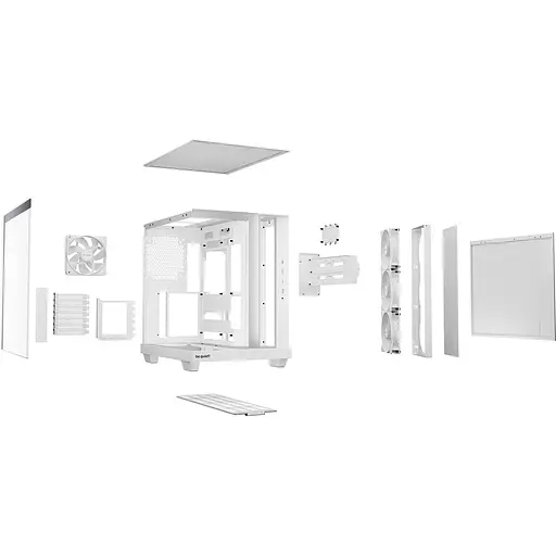Корпус be quiet! Light Base 500 LX из закаленного стекла без блока питания, белый (BGW86) - фото 8