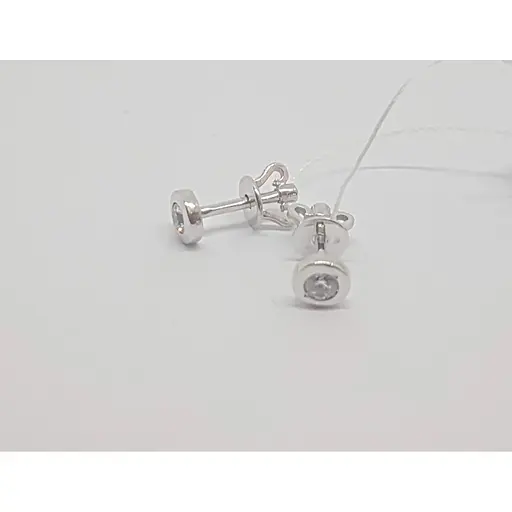 Золотые серьги-пуссеты Империя золота с фианитами. СП131БИ - фото 2