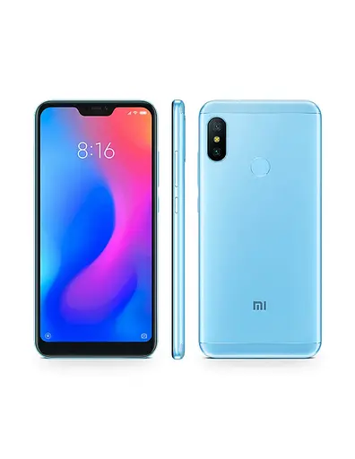 Смартфон Xiaomi Redmi 6 Pro 4/64GB Blue Global Rom Refurbished - фото 5