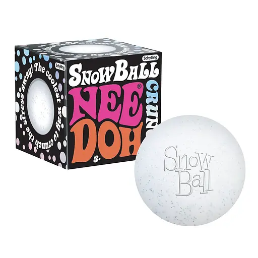 Дитяча іграшка антистрес "Сніжна куля" NeeDoh SNBC - фото 1