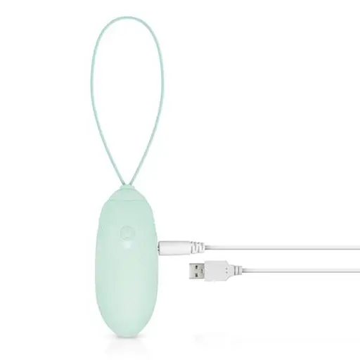 Віброяйце EasyToys Luv Egg 16 см зелений - фото 6