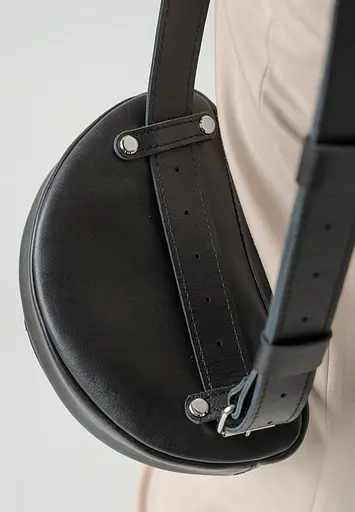 Поясна сумка Ada чорна - фото 5