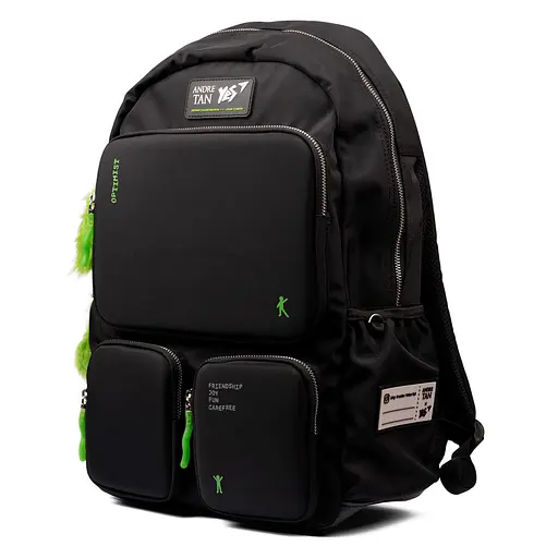 Рюкзак шкільний напівкаркасний YES T-130 YES by Andre Tan Double plus black - фото 2