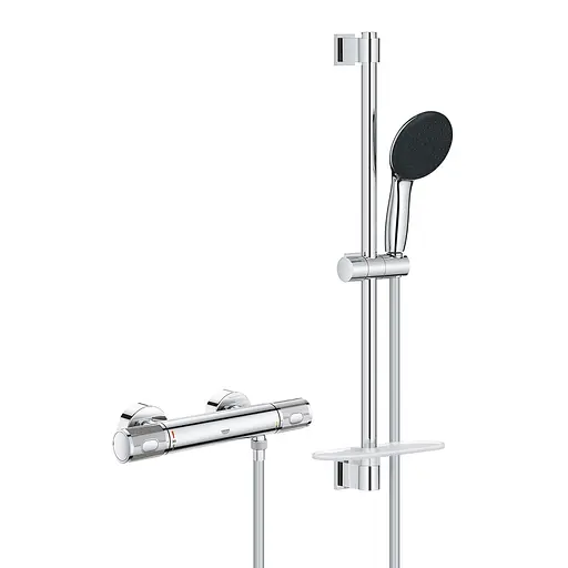 Смеситель термостатический для душа Grohe QuickFix Precision Feel 34791001, Хром - фото 1