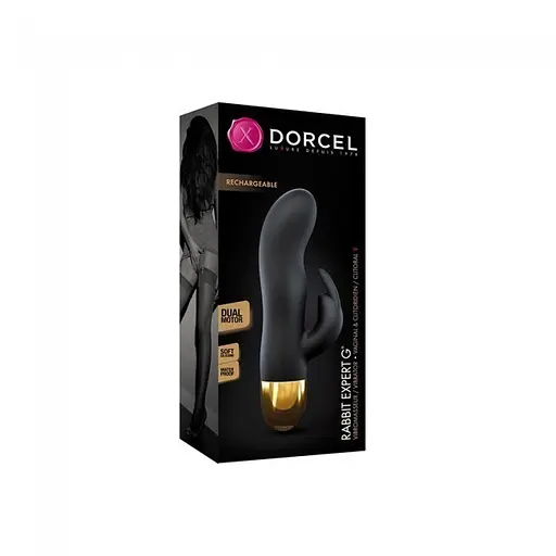 Вібратор-кролик Dorcel Expert G 19 см чорний - фото 3